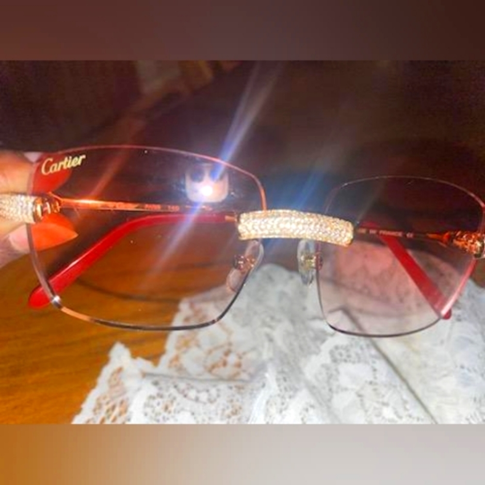 New Authentic Unisex Cartier Glasses